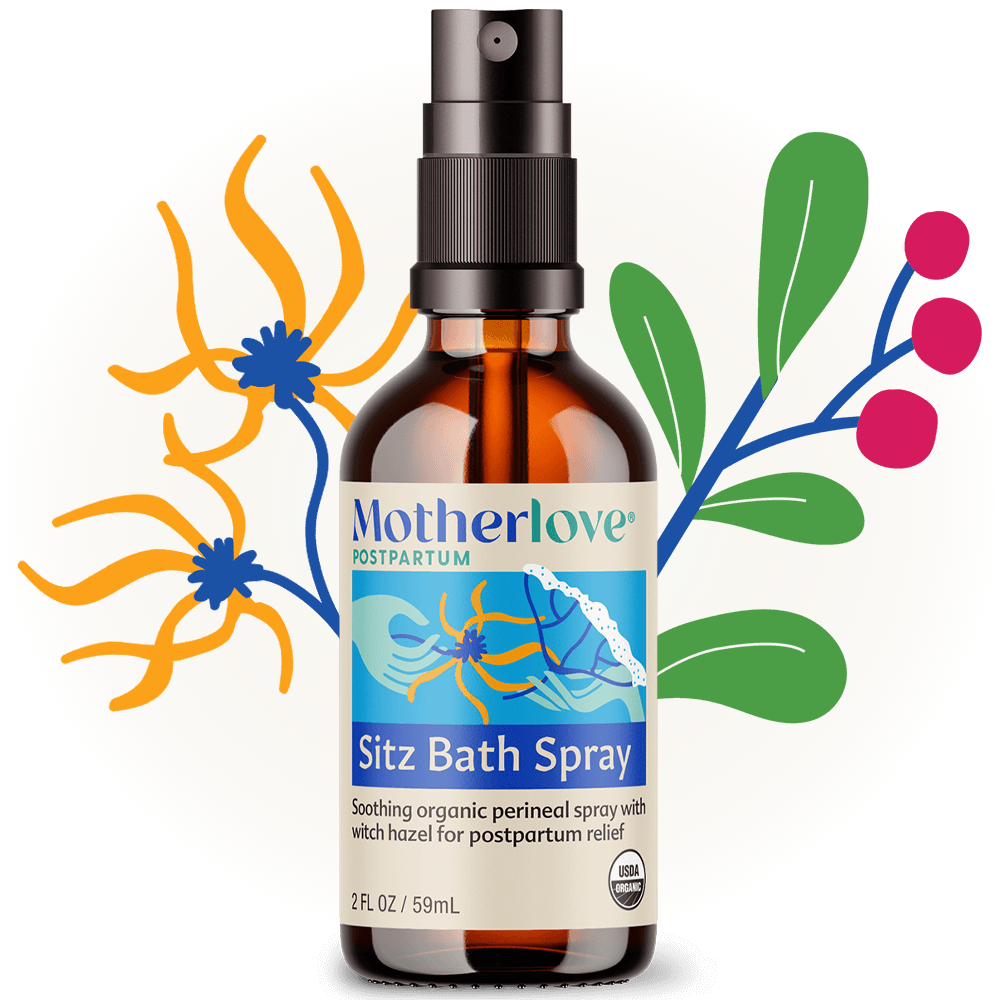 Sitz Bath Spray - 2 oz by Motherlove Bath + Potty Motherlove   
