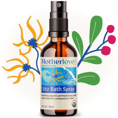 Sitz Bath Spray - 2 oz by Motherlove Bath + Potty Motherlove   