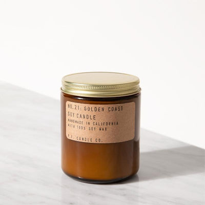 Golden Coast Soy Candle - Standard by PF Candle Co Decor PF Candle Co   