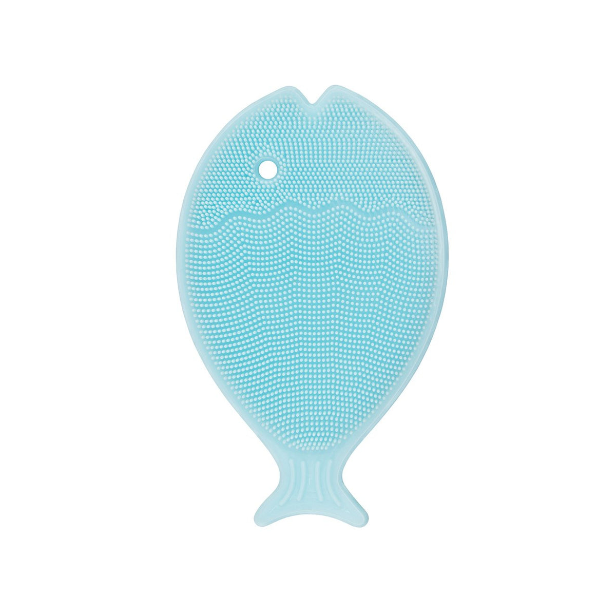 Silicone Mini Bath Scrub - Aqua Fish by InnoBaby Bath + Potty InnoBaby   