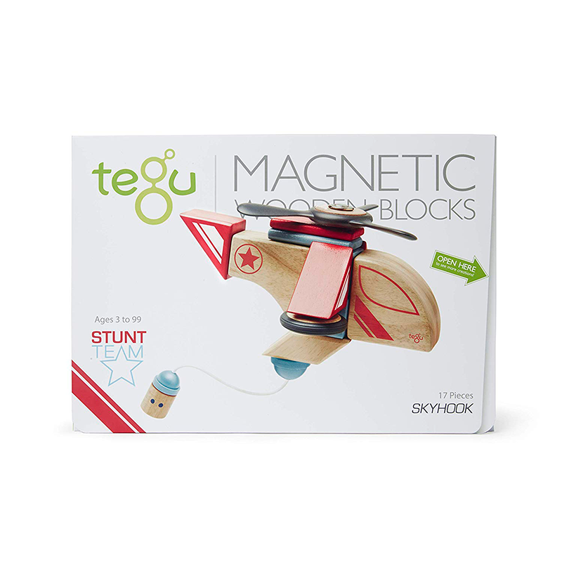 Skyhook Magnetic Block Set by Tegu Toys Tegu   