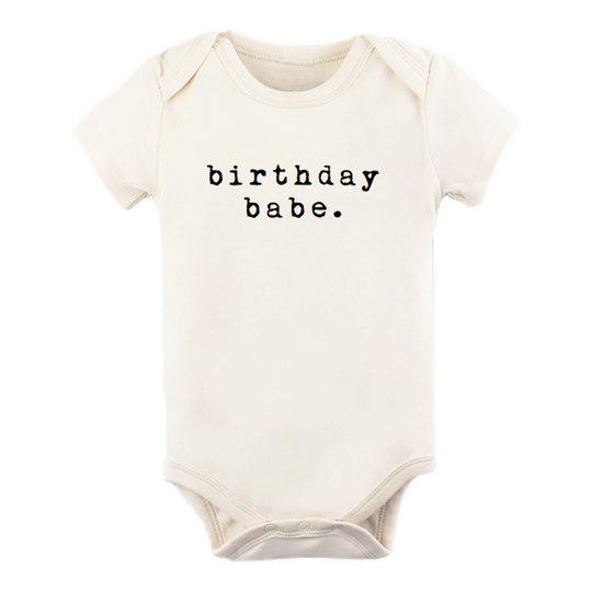 Birthday Babe Organic Bodysuit by Tenth & Pine