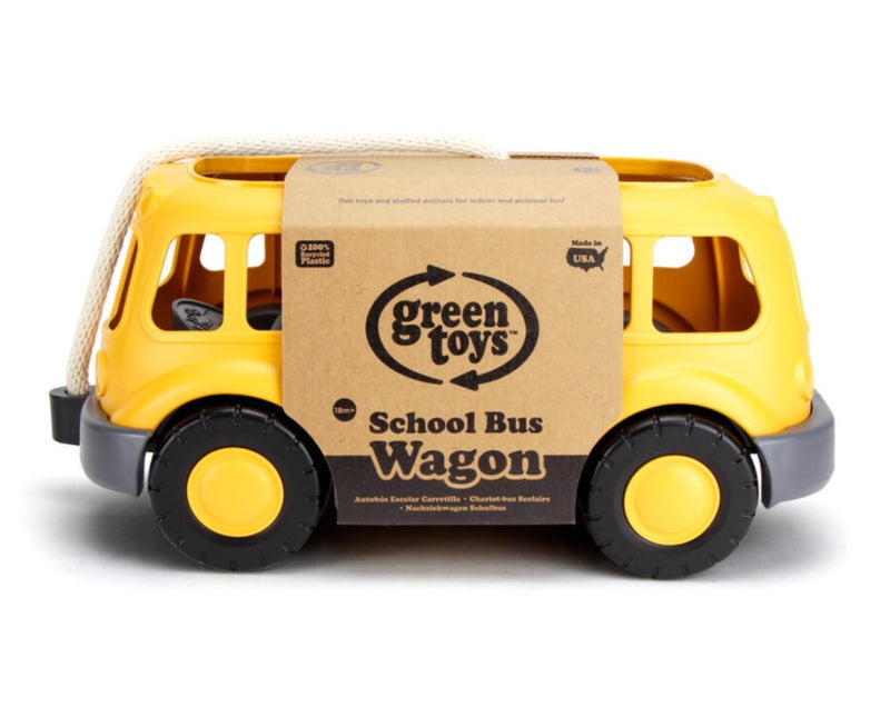Recycled School Bus Wagon by Green Toys Toys Green Toys   