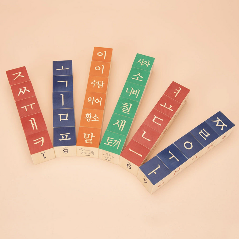 Korean Wooden Blocks by Uncle Goose Toys Uncle Goose   