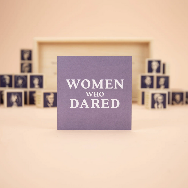Women Who Dared Wooden Blocks by Uncle Goose Toys Uncle Goose   