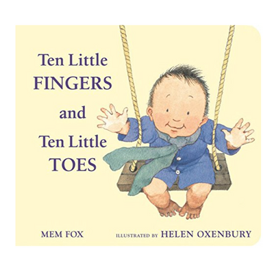 Ten Little Fingers and Ten Little Toes - Board Book Books Houghton Mifflin   