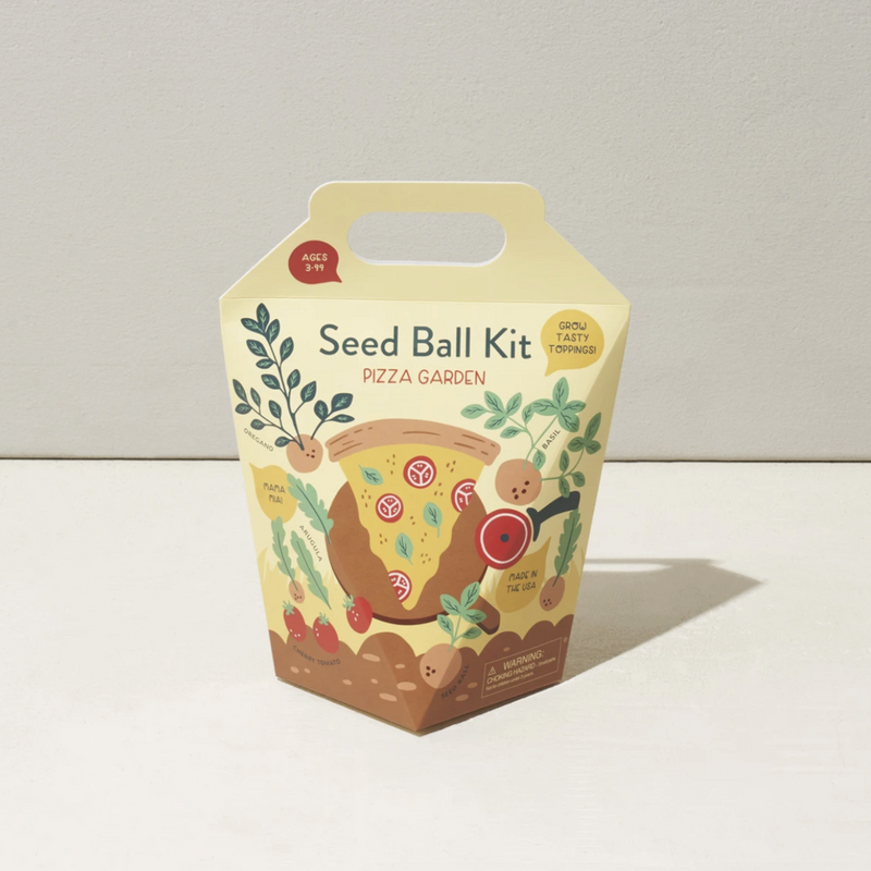 DIY Seed Ball Kit by Modern Sprout Toys Modern Sprout Pizza Garden  