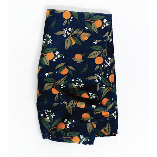 Orange Blossom Swaddle by Clementine Kids