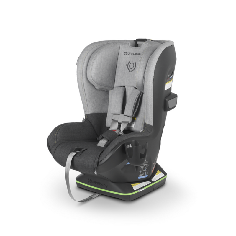 Knox Convertible Car Seat by UPPAbaby Gear UPPAbaby Jordan Wool (charcoal mélange with citron accent)  