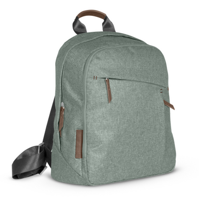 Changing Backpack by UPPAbaby Gear UPPAbaby Emmett/Gwen (green mélange/saddle leather)  