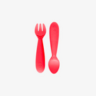 Mini Utensils by EZPZ Nursing + Feeding EZPZ Coral  