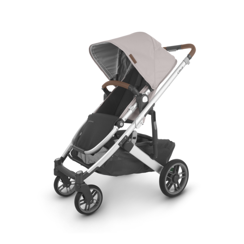 Cruz V2 Stroller by UPPAbaby Gear UPPAbaby ALICE (dusty pink/silver/saddle leather)  