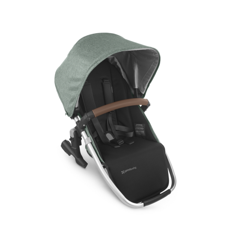 Vista V2 RumbleSeat by UPPAbaby Gear UPPAbaby EMMETT (green mélange/silver/saddle leather)  