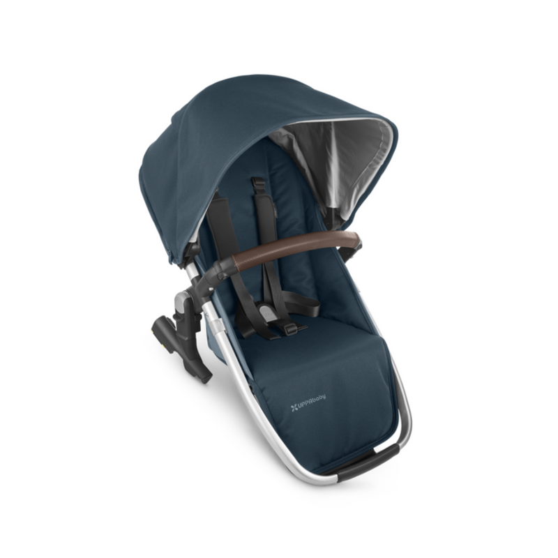 Vista V2 RumbleSeat by UPPAbaby Gear UPPAbaby FINN (deep sea/silver/chestnut leather)  