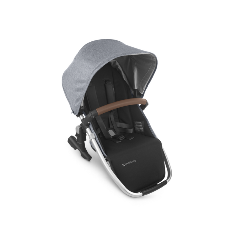 Vista V2 RumbleSeat by UPPAbaby Gear UPPAbaby GREGORY (blue mélange/silver/saddle leather)  