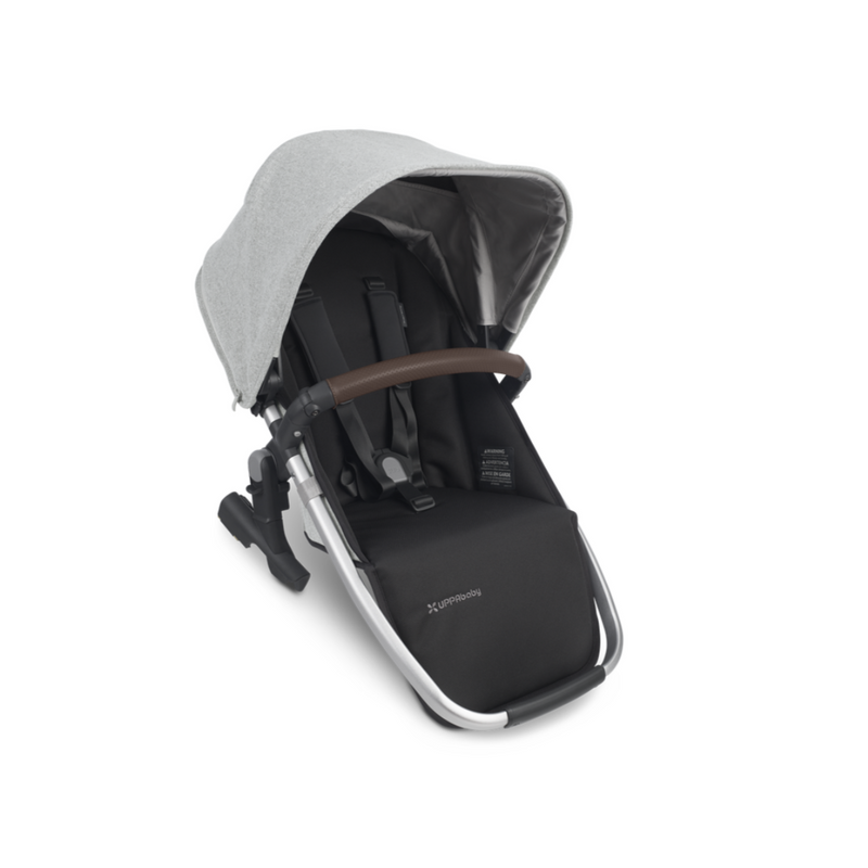 Vista V2 RumbleSeat by UPPAbaby Gear UPPAbaby STELLA (grey brushed mélange/silver/chestnut leath  