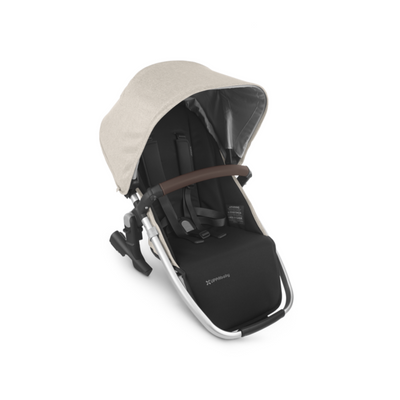 Vista V2 RumbleSeat by UPPAbaby Gear UPPAbaby DECLAN (oat melange/silver/chestnut leather)  