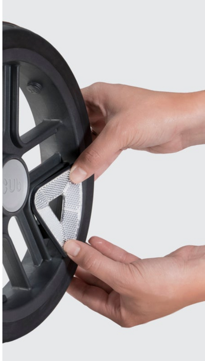 Vista Wheel Reflectors by UPPAbaby Gear UPPAbaby   