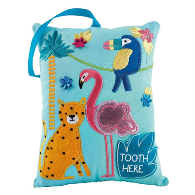 Tooth Fairy Cushion - Jungle by Floss & Rock Toys Floss & Rock   