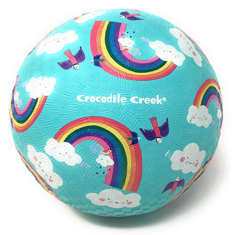 7" Playground Ball - Rainbow Dreams by Crocodile Creek Toys Crocodile Creek   