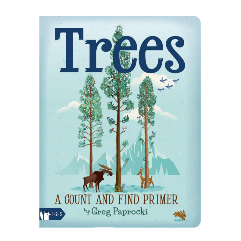 Trees: A Count and Find Primer - Board Book Books Gibbs Smith   