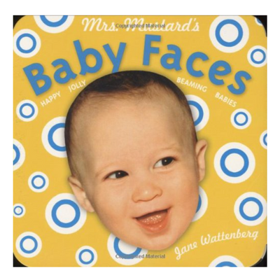 Mrs. Mustard's Baby Faces - Board Book Books Chronicle Books   