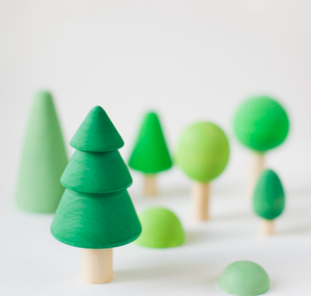 Wooden Forest Set by Raduga Grez Toys Raduga Grez   