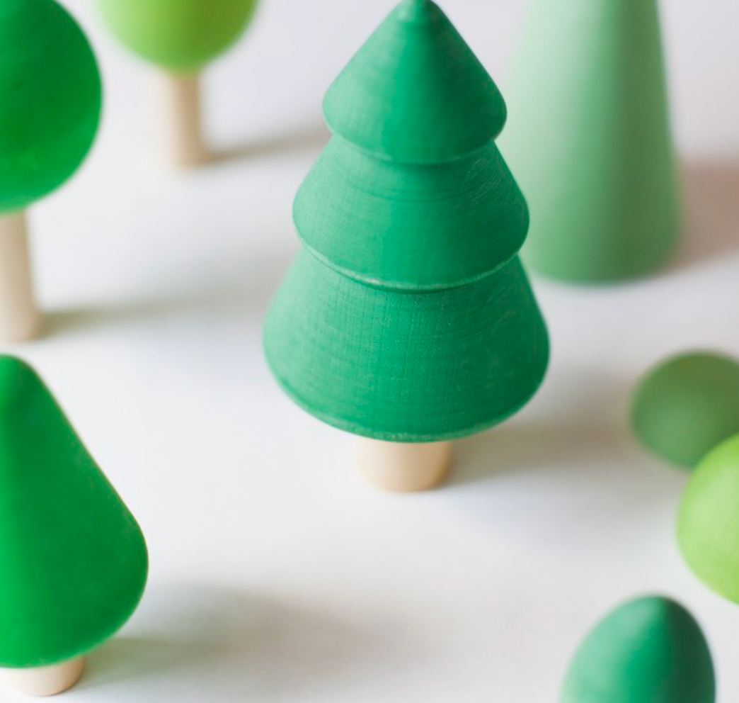 Wooden Forest Set by Raduga Grez Toys Raduga Grez   