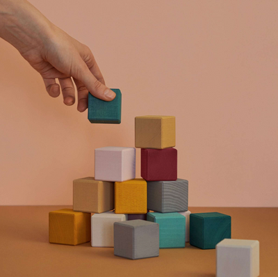 Earth Colors Cube Set by Raduga Grez Toys Raduga Grez   