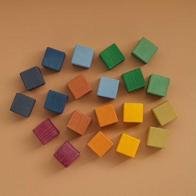 Earth Colors Cube Set by Raduga Grez Toys Raduga Grez   