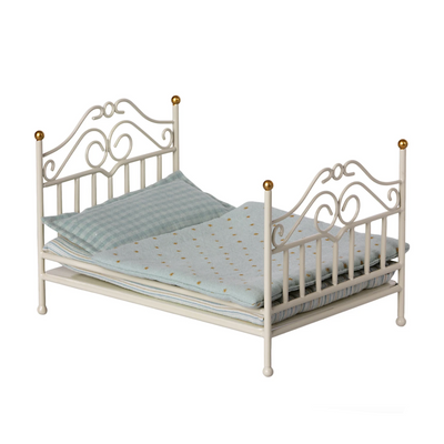 Vintage Bed Micro - Off White by Maileg Toys Maileg   