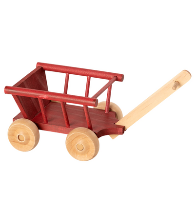 Micro Wagon - Dusty Red by Maileg Toys Maileg   