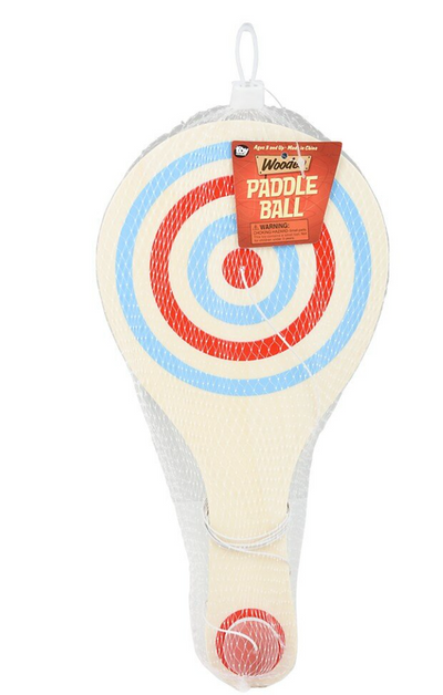 Wooden Paddle Ball by The Toy Network Toys The Toy Network   
