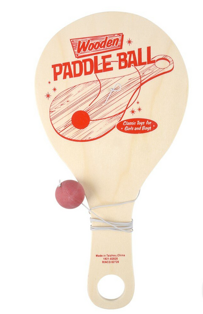 Wooden Paddle Ball by The Toy Network Toys The Toy Network   