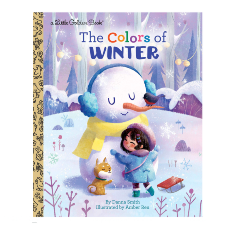 The Colors of Winter - Little Golden Book Books Random House   