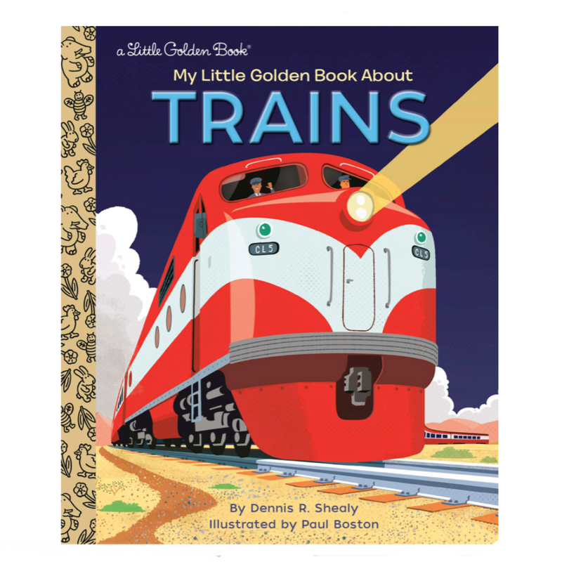 My Little Golden Book About Trains - Little Golden Book Books Random House   