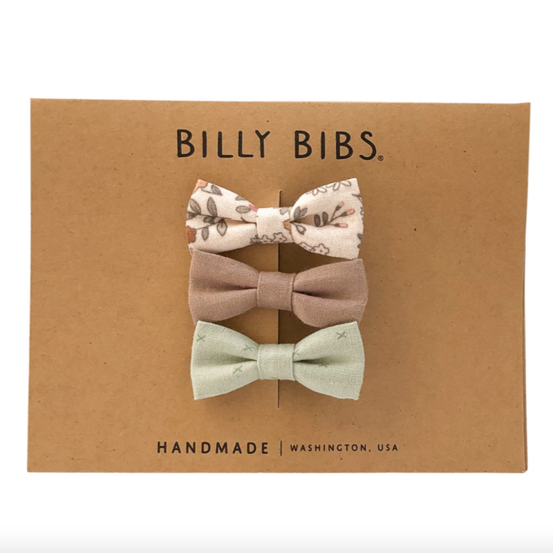 Josie Bow Headbands - Set of 3 by Billy Bibs Accessories Billy Bibs   
