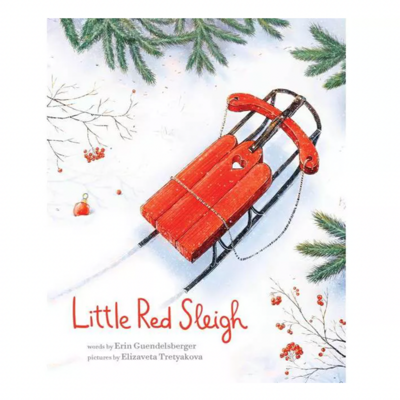 Little Red Sleigh - Hardcover Books Sourcebooks   