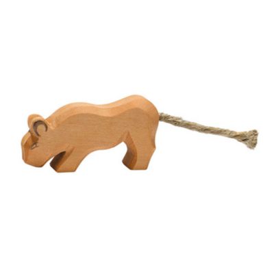 Lion Small Head Low by Ostheimer Wooden Toys Toys Ostheimer Wooden Toys   