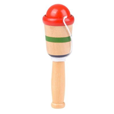 Mini Wooden Catch Ball Game - 4 Inch by The Toy Network Toys The Toy Network   
