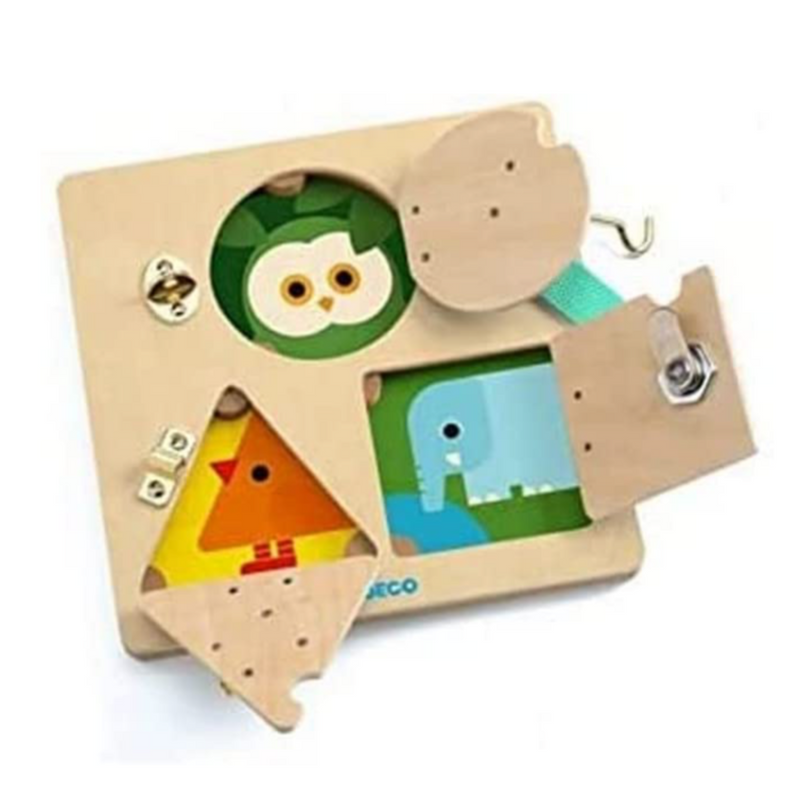 Lockbasic Board by Djeco Toys Djeco   
