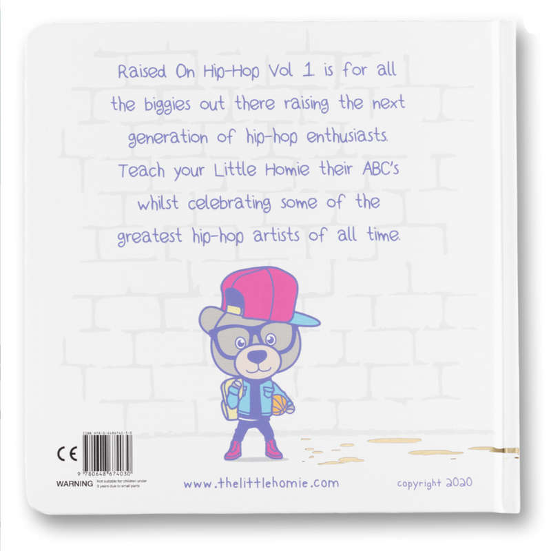 Raised on Hip-Hop Volume 1 - Hardcover Books The Little Homie   