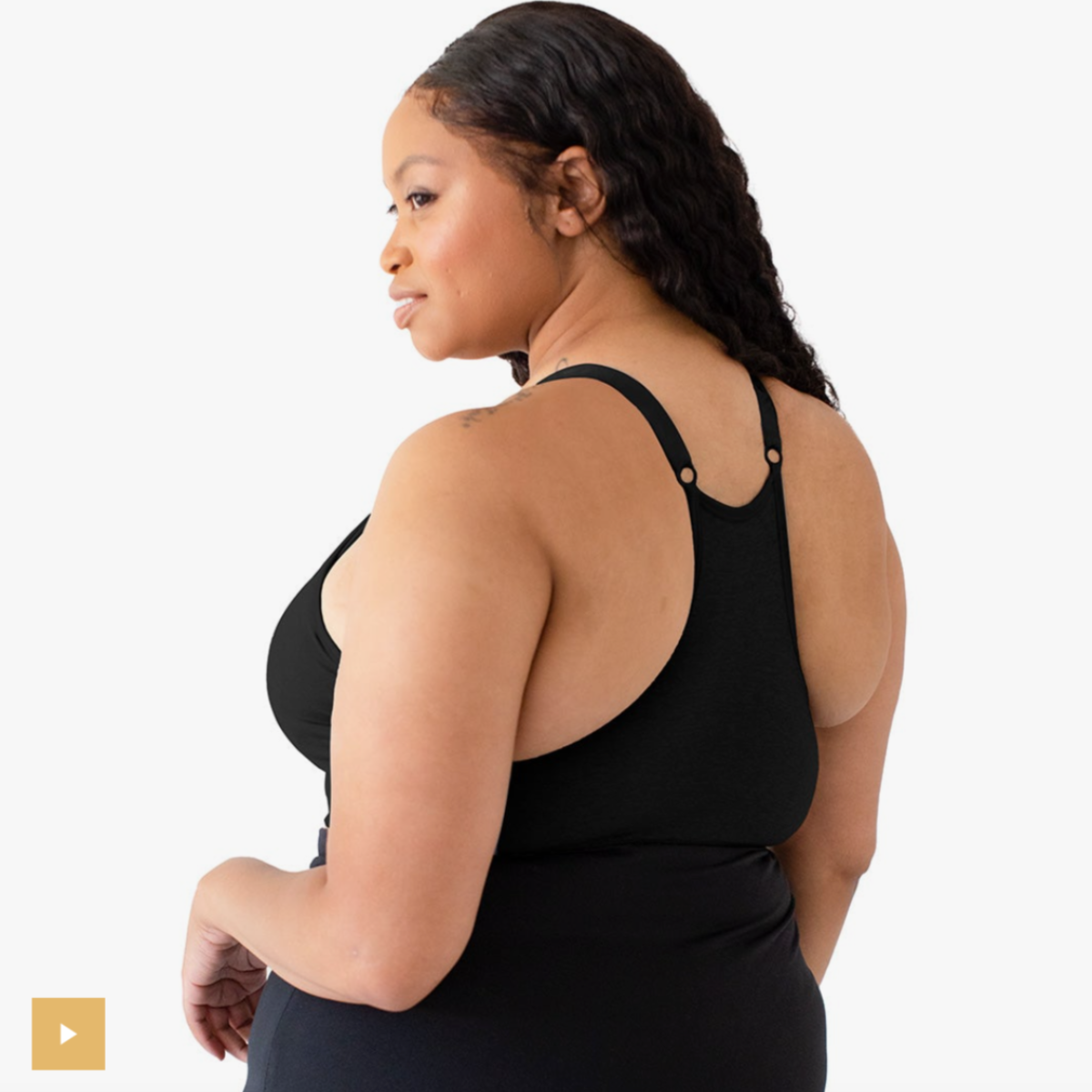 Sublime Support Nursing & Maternity Sports Bra - Black by Kindred Bravely Nursing + Feeding Kindred Bravely   