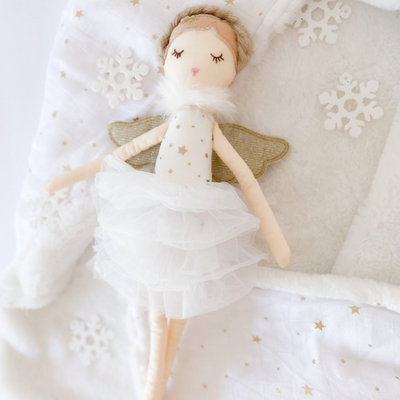 Adele Small White Angel Heirloom Doll by Mon Ami Toys Mon Ami   