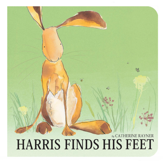Harris Finds His Feet - Board Book