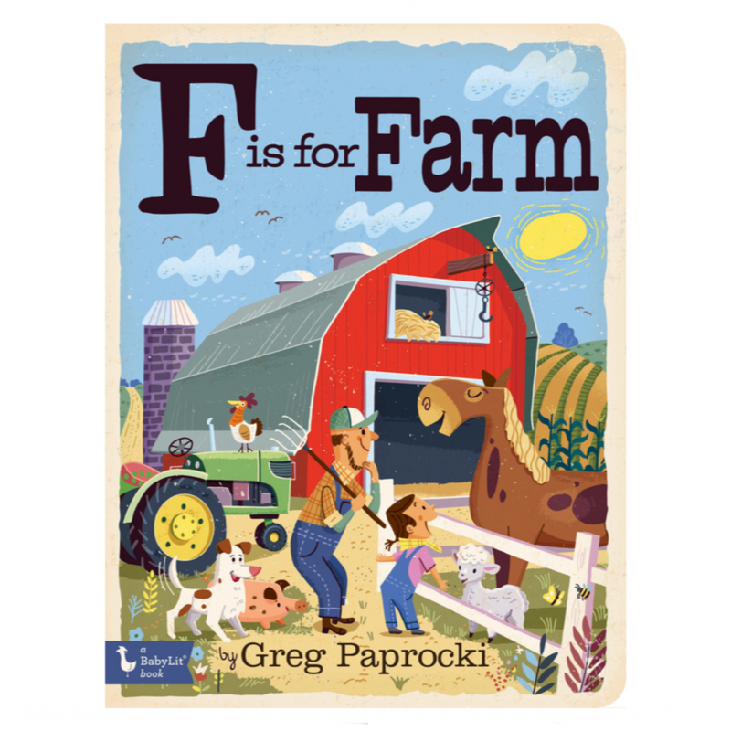 F is for Farm - Board Book Books Gibbs Smith   