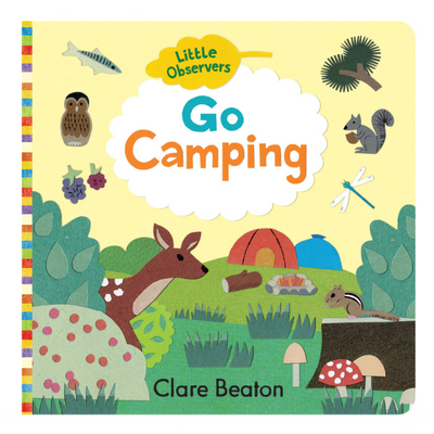 Little Observers: Go Camping - Board Book Books Gibbs Smith   