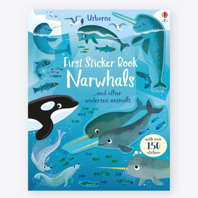 First Sticker Book: Narwhals Books Usborne Books   