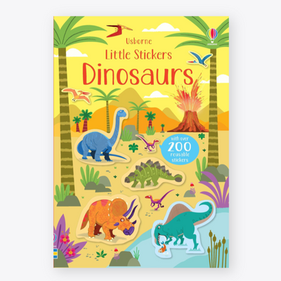 Little Stickers Book - Dinosaurs Books Usborne Books   