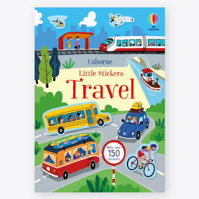 Little Stickers Book - Travel Books Usborne Books   
